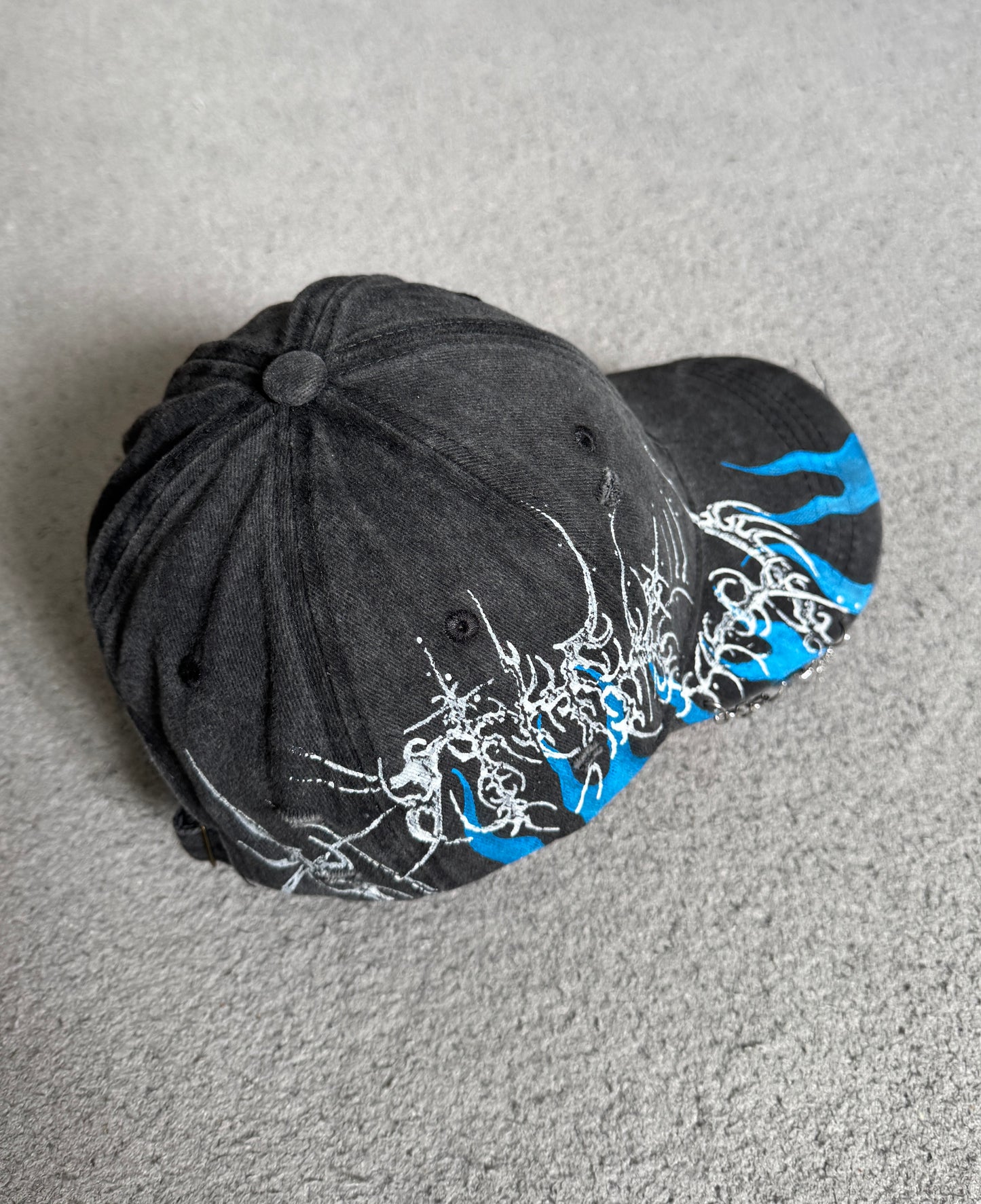 Blue Flame Sigil Cap