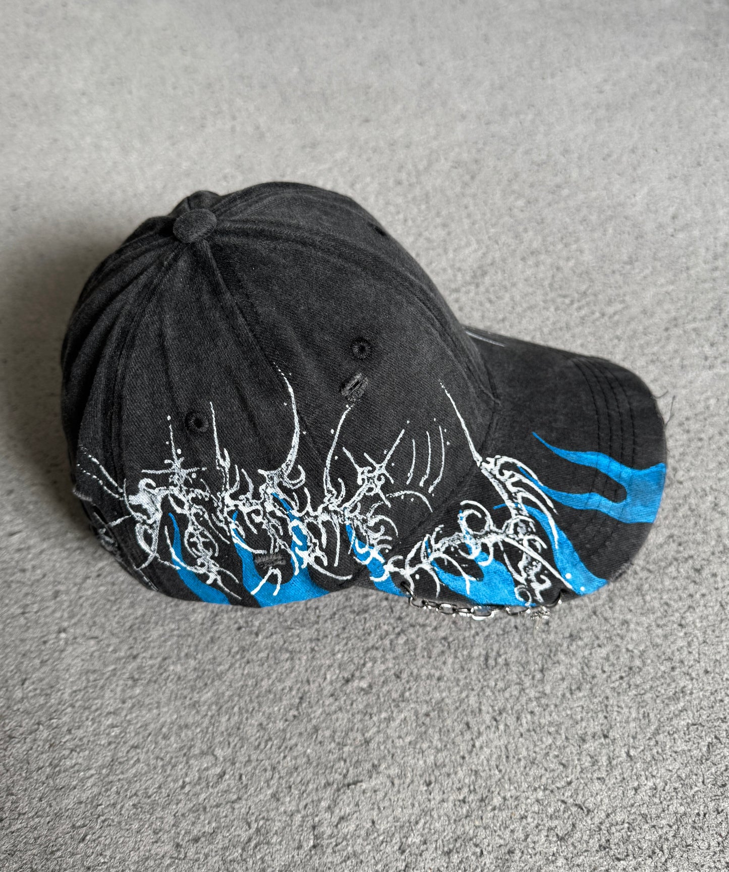 Blue Flame Sigil Cap