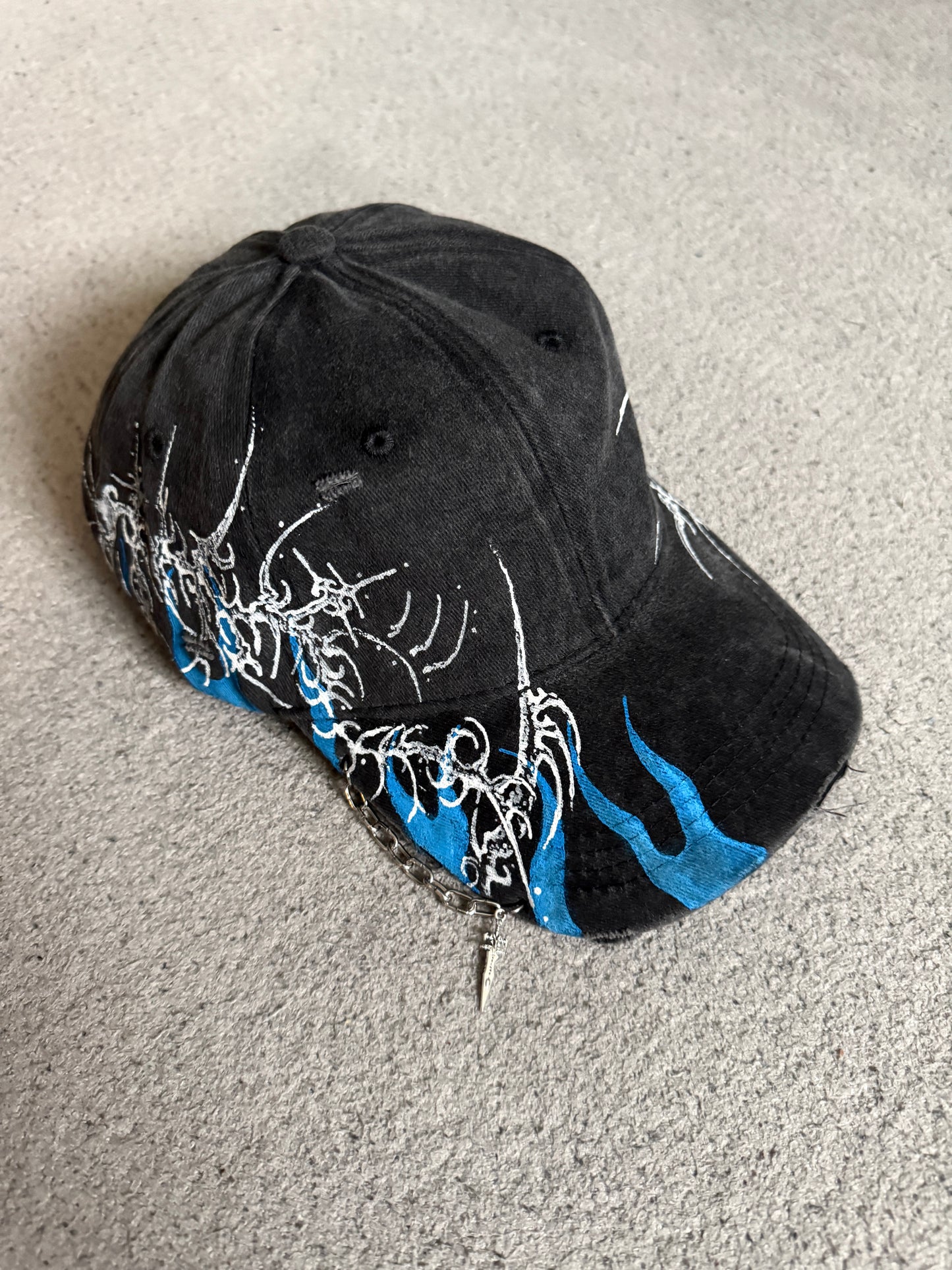 Blue Flame Sigil Cap