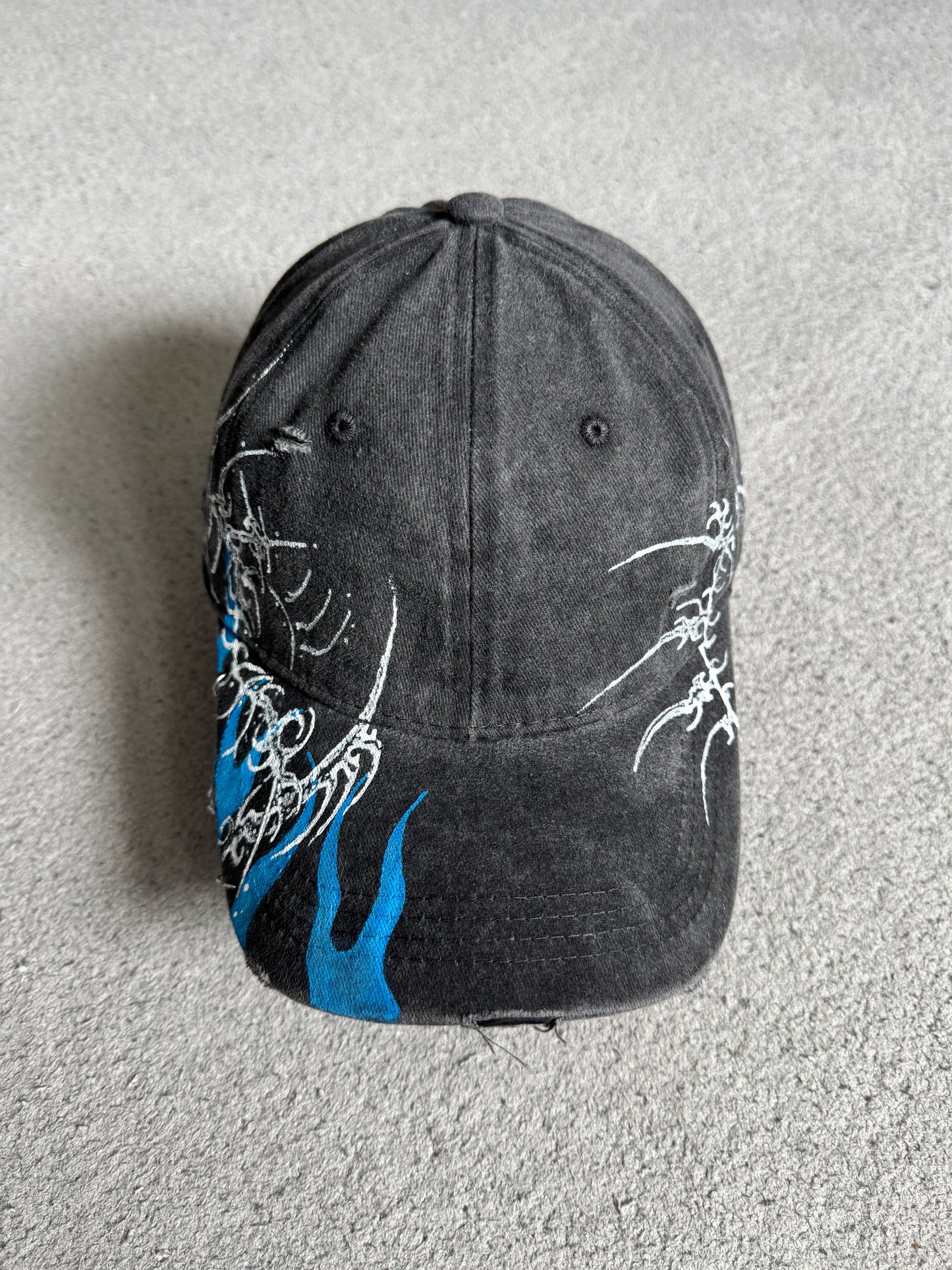 Blue Flame Sigil Cap